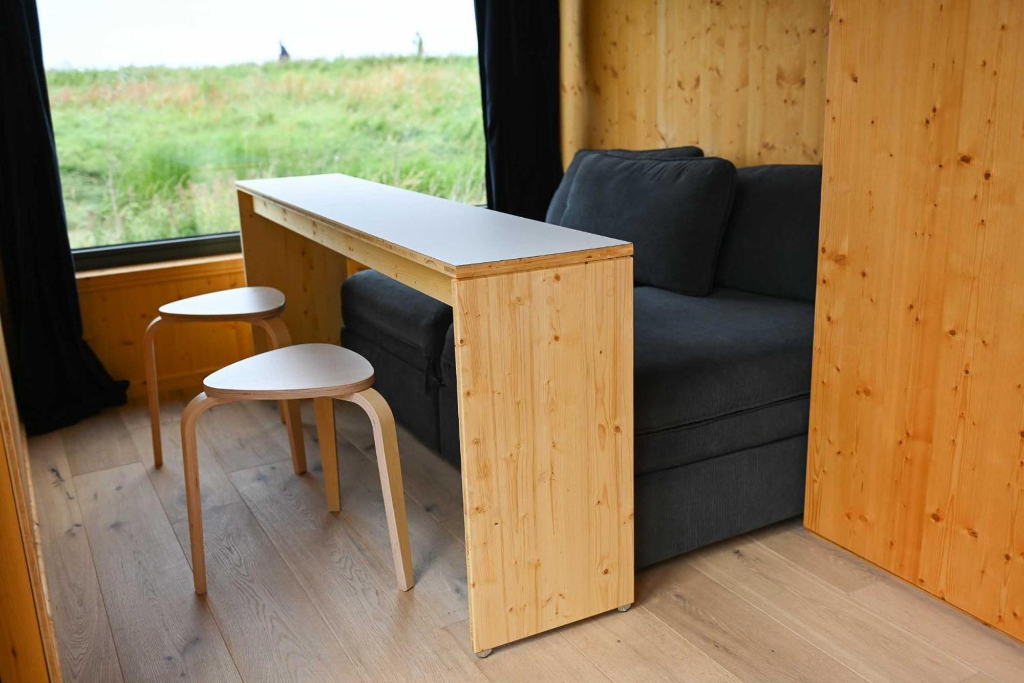 Tiny House Nature 13 Zur Kuhweide - Green Tiny Village Harlesiel 카롤리넨시엘 외부 사진